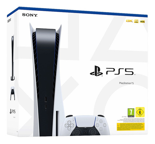 Sony Playstation 5 Com Leitor Bluray - Roda Jogos De Ps4 E Ps5 Novo Lacrado  Com Nota Fiscal E Garantia